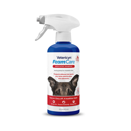 Vetericyn FoamCare® Medicated Pet Shampoo (16 oz)