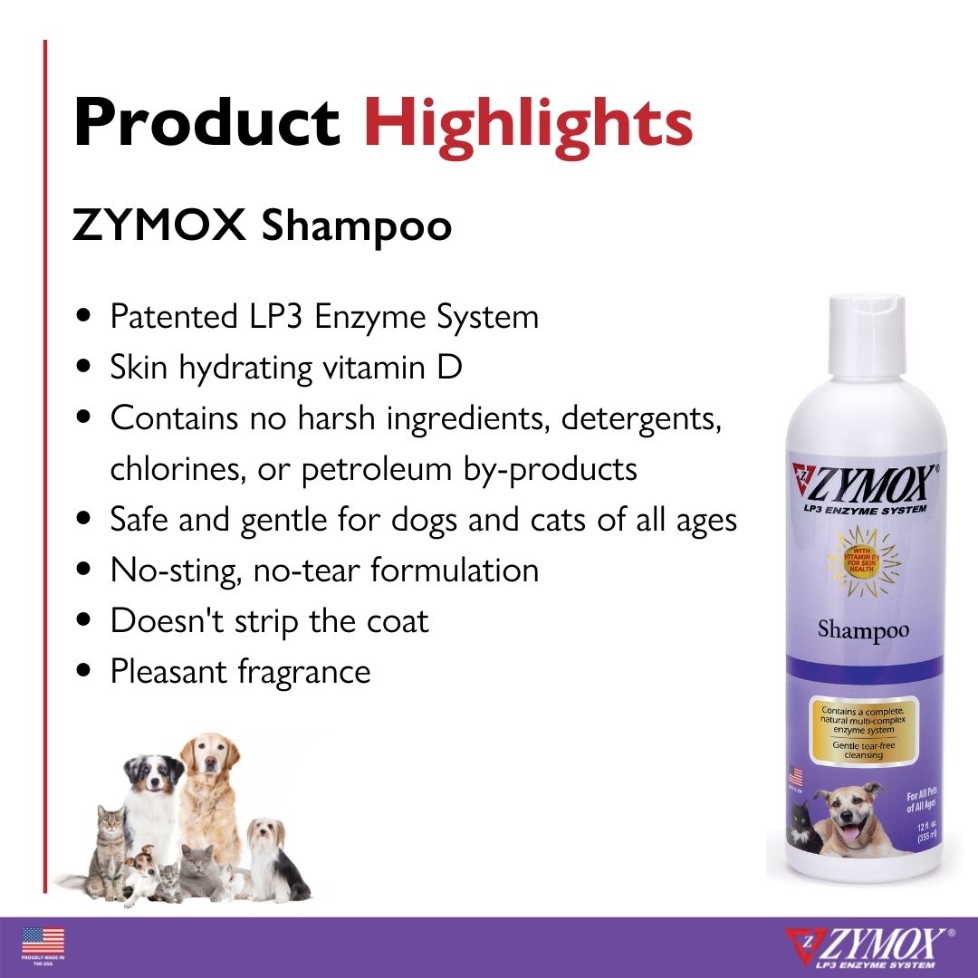 ZYMOX Enymatic Shampoo