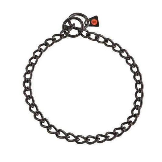 Herm Sprenger - Slide Chain Collar - Black Stainless Steel, 3mm