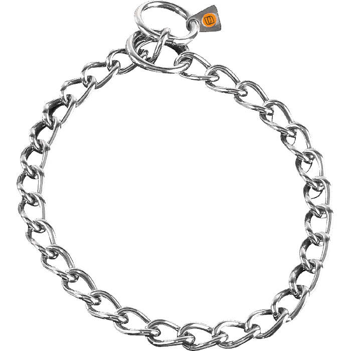 Herm Sprenger - Slide Chain Collar - Stainless Steel, 3mm