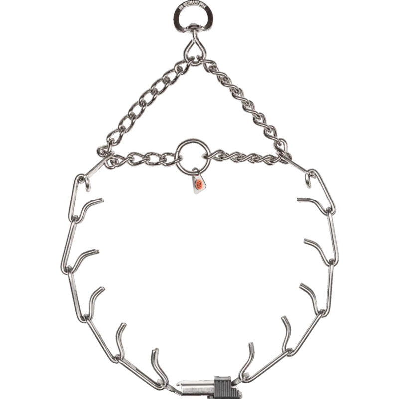 Herm Sprenger ULTRA-PLUS Training Prong Collar with Assembly Chain and ClicLock - Stainless steel