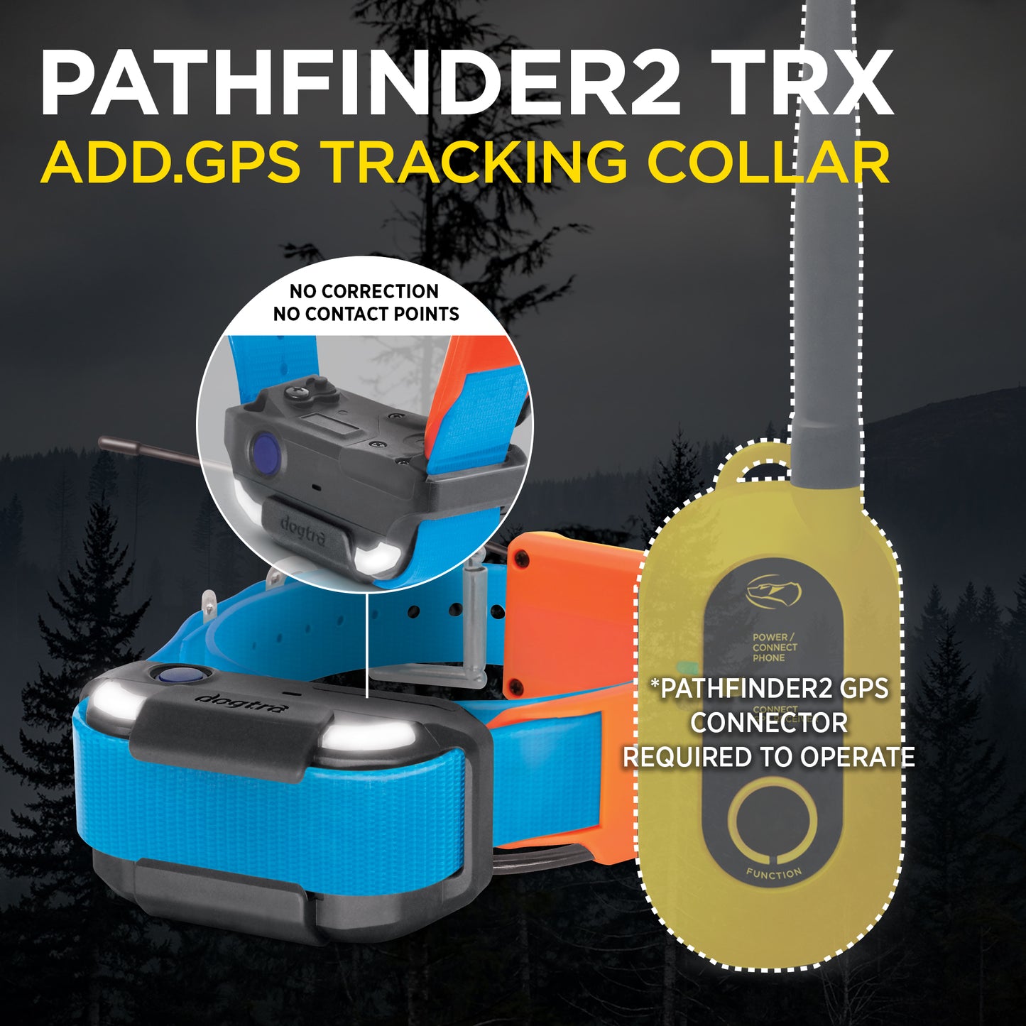 Dogtra Pathfinder2 Trx Add. Collar Blue